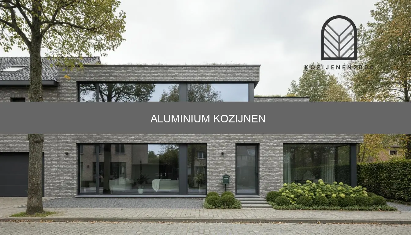 aluminium kozijnen