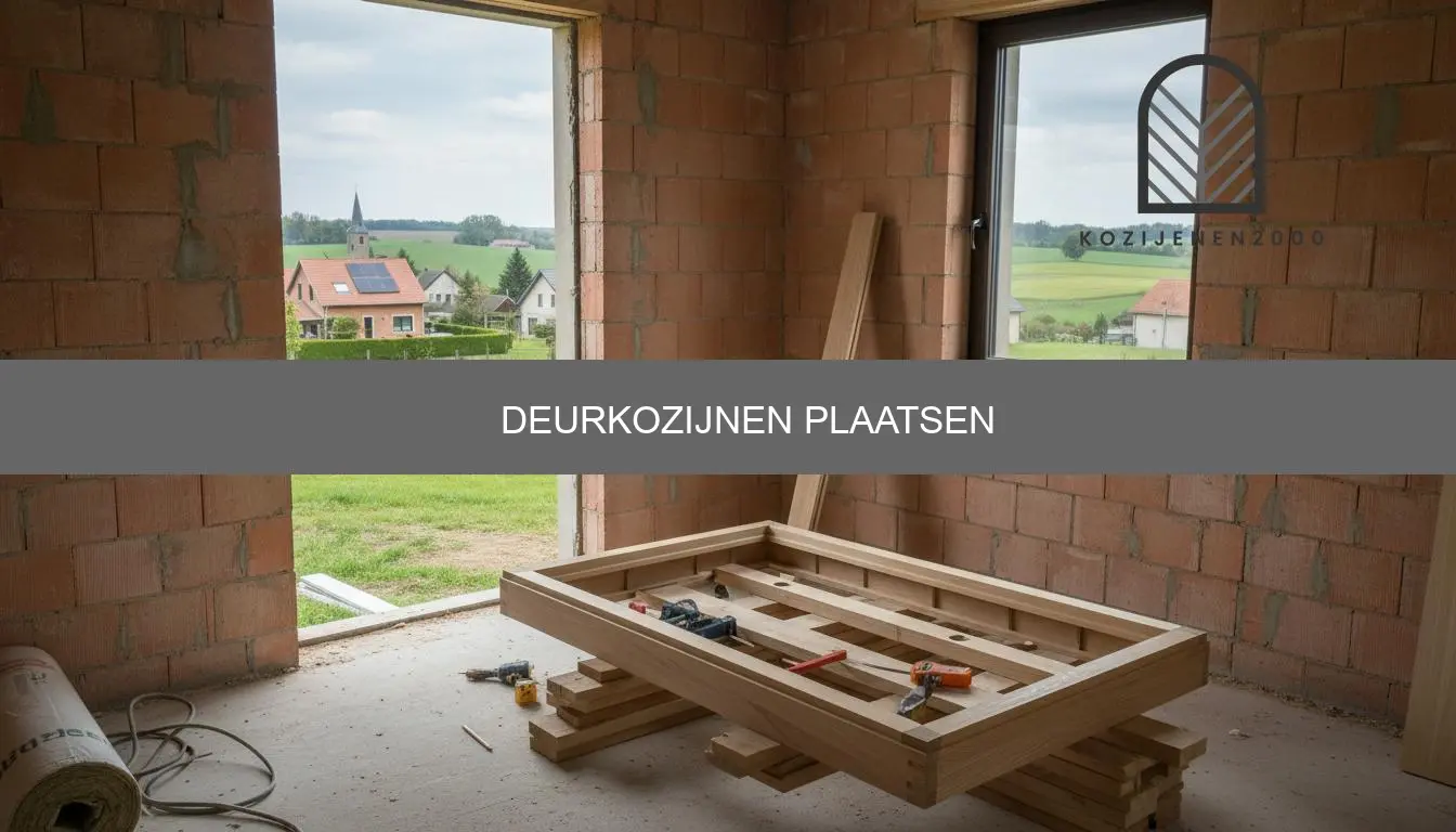 deurkozijnen plaatsen